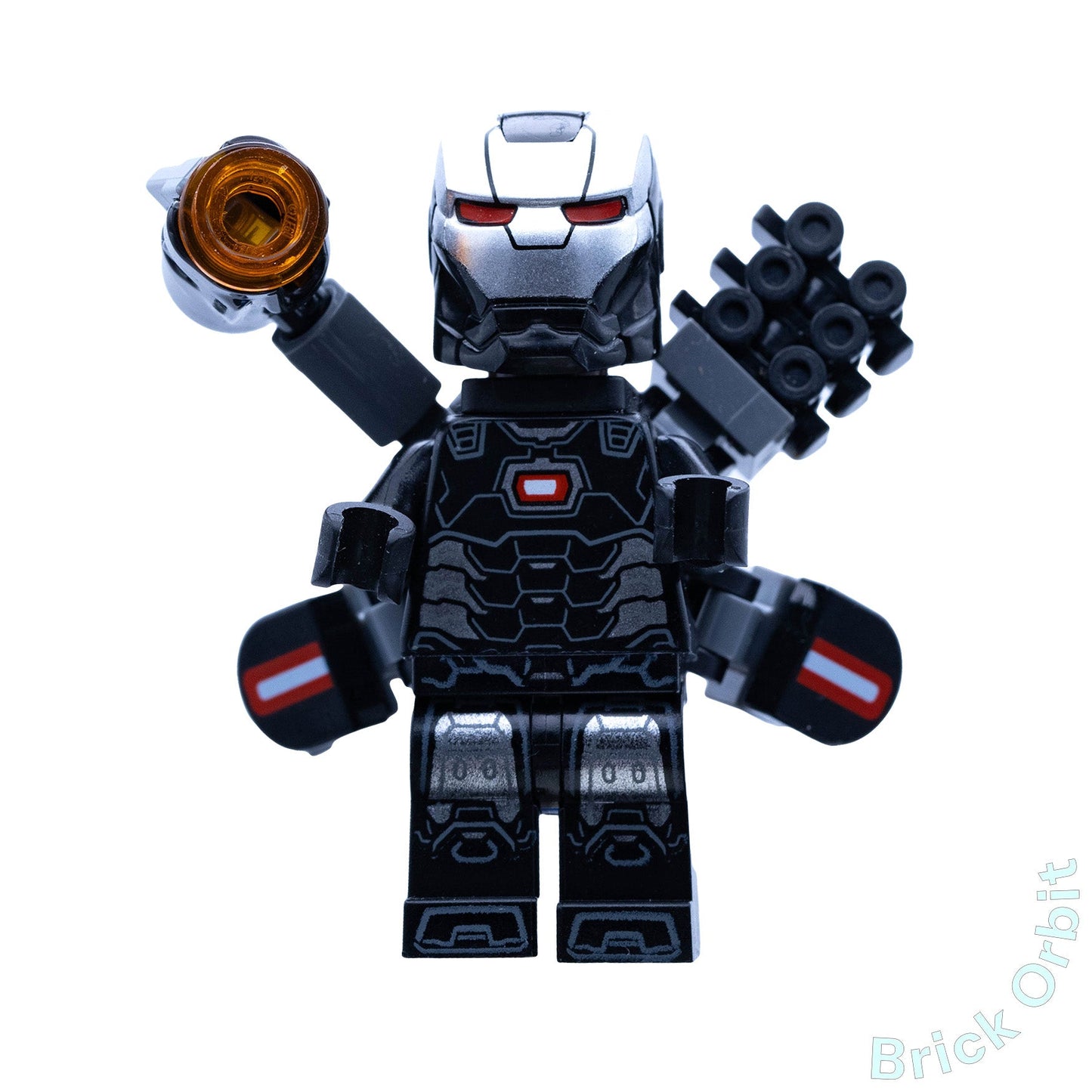 Genuine WAR MACHINE (sh755) - Marvel Super Heroes - Used LEGO® Minifigure from set 242107-1 - Product Image from Brick Orbit