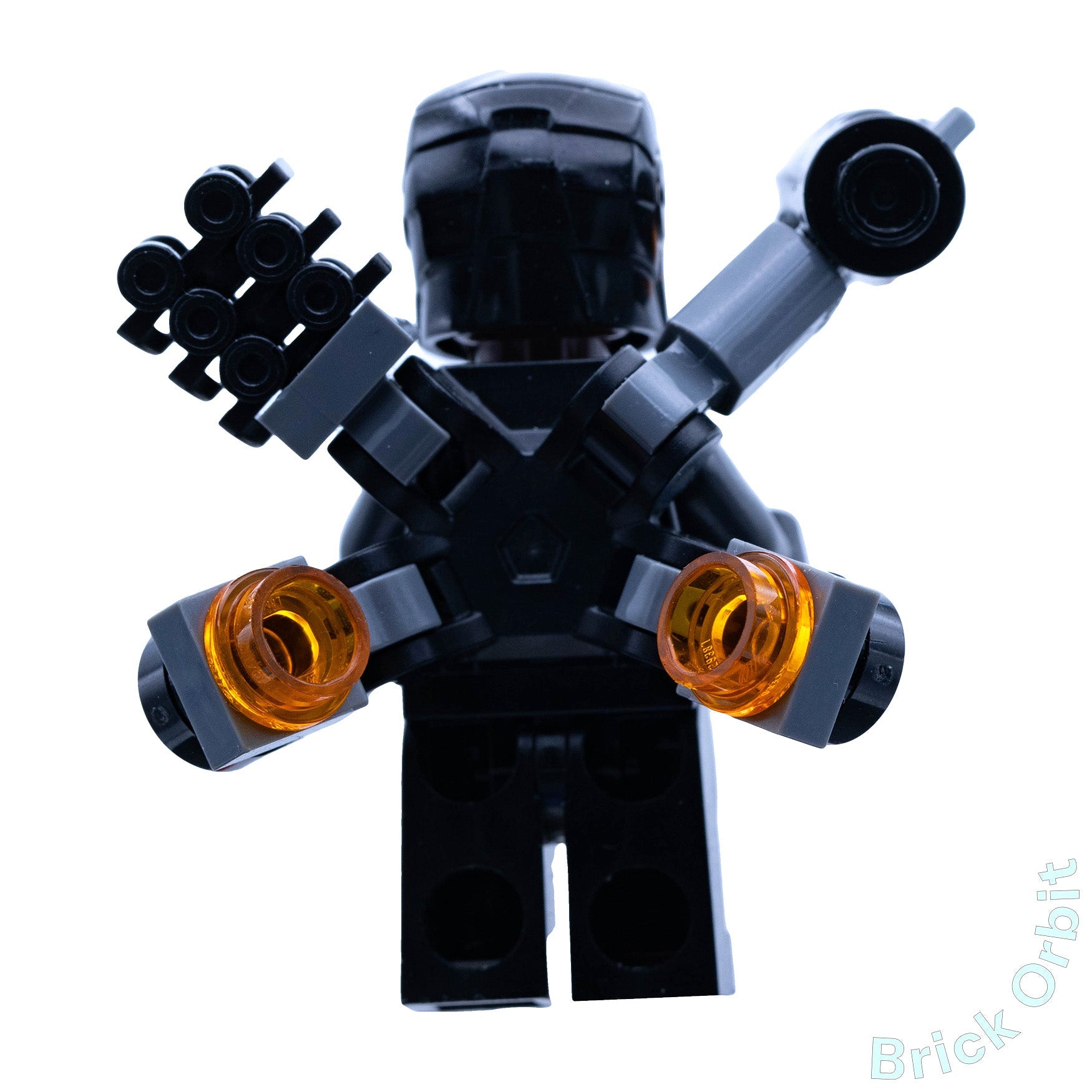 Genuine WAR MACHINE (sh755) - Marvel Super Heroes - Used LEGO® Minifigure from set 242107-1 - Product Image from Brick Orbit