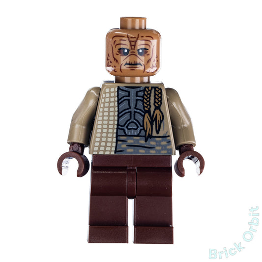 Genuine WEEQUAY GUARD (REDDISH BROWN LEGS) (sw1197) - Star Wars - Used LEGO® Minifigure from set 75326 - 1 - Product Image from Brick Orbit