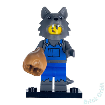 Genuine WOLF COSTUME, SERIES 23 (col405) - Collectible Minifigures - Used LEGO¨ Minifigure - Product Image from Brick Orbit
