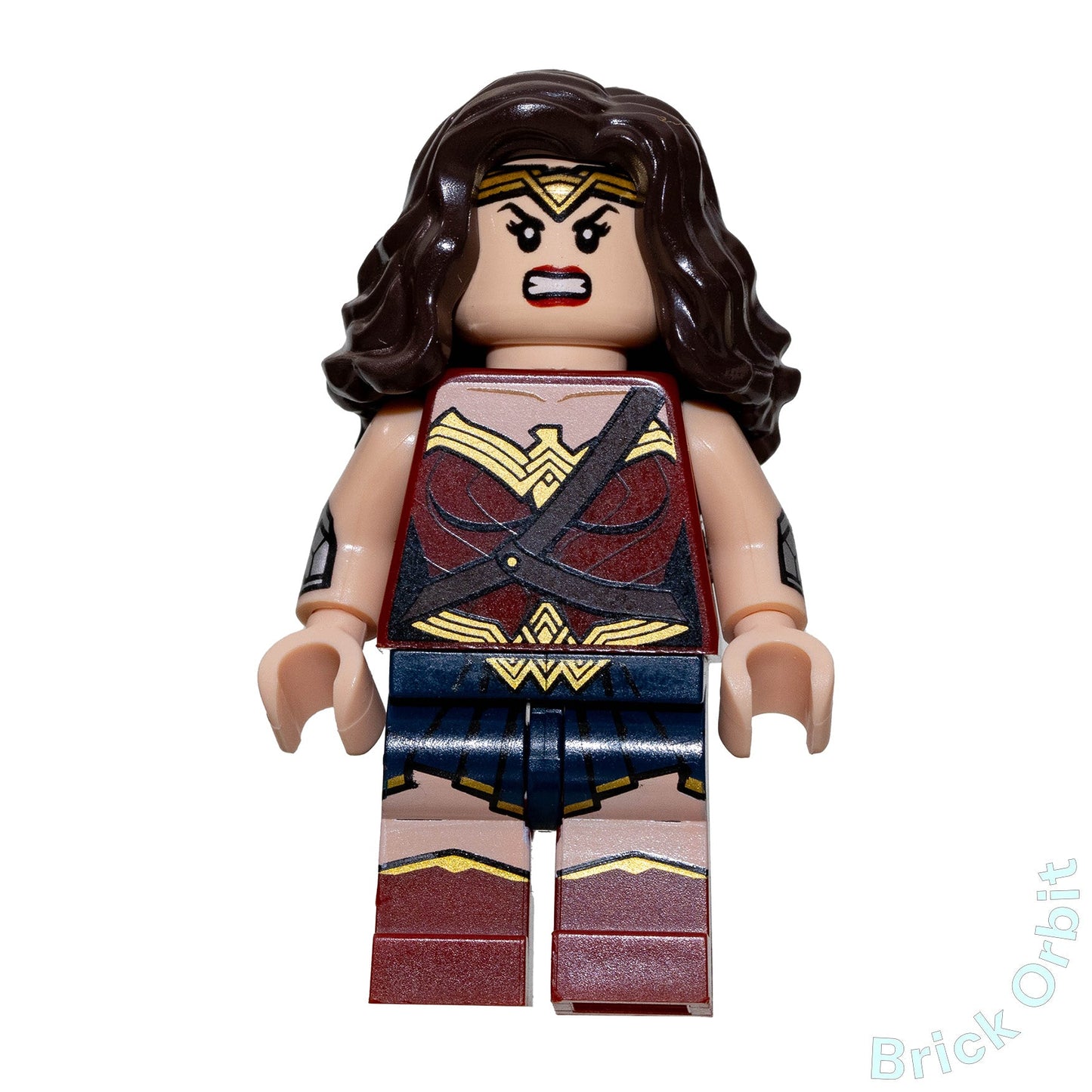 Genuine WONDER WOMAN (sh221) - Dc Comics Super Heroes - Used LEGO® Minifigure - Product Image from Brick Orbit