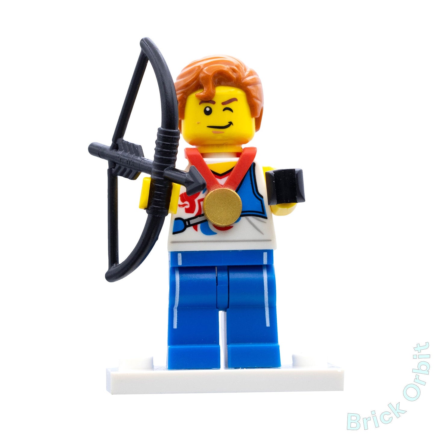 Genuine AGILE ARCHER, TEAM GB (tgb009) - Collectible Minifigures - Used LEGO® Minifigure - Product Image from Brick Orbit