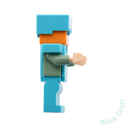 Genuine ALEX (min051) - Minecraft - Used LEGO® Minifigure from set 21137-1 - Product Image from Brick Orbit