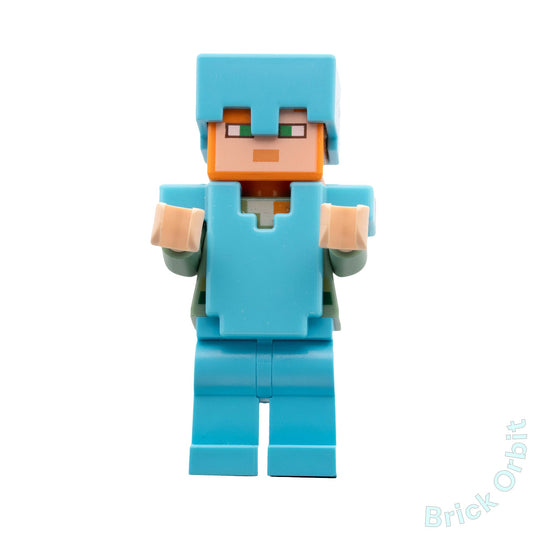 Genuine ALEX (min051) - Minecraft - Used LEGO® Minifigure from set 21137-1 - Product Image from Brick Orbit
