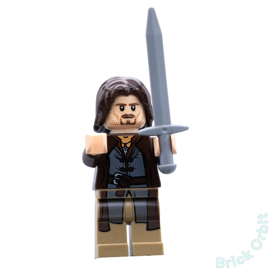 Genuine ARAGORN (lor017) - The Hobbit And The Lord Of The Rings - Used LEGO® Minifigure - Product Image from Brick Orbit