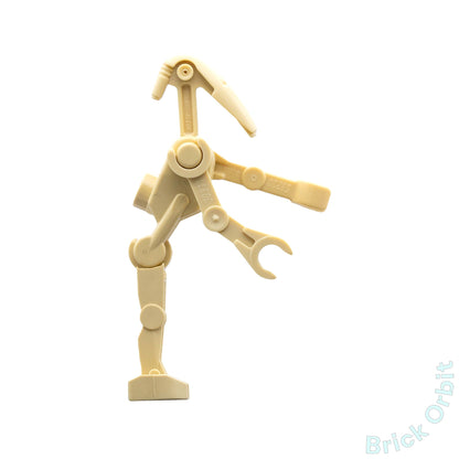 Genuine BATTLE DROID WITH ONE STRAIGHT ARM (sw0001c) - Star Wars - Used LEGO® Minifigure - Product Image from Brick Orbit