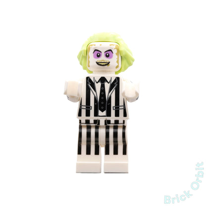Genuine BEETLEJUICE (dim050) - Dimensions - Used LEGO® Minifigure from set 71349-1 - Product Image from Brick Orbit