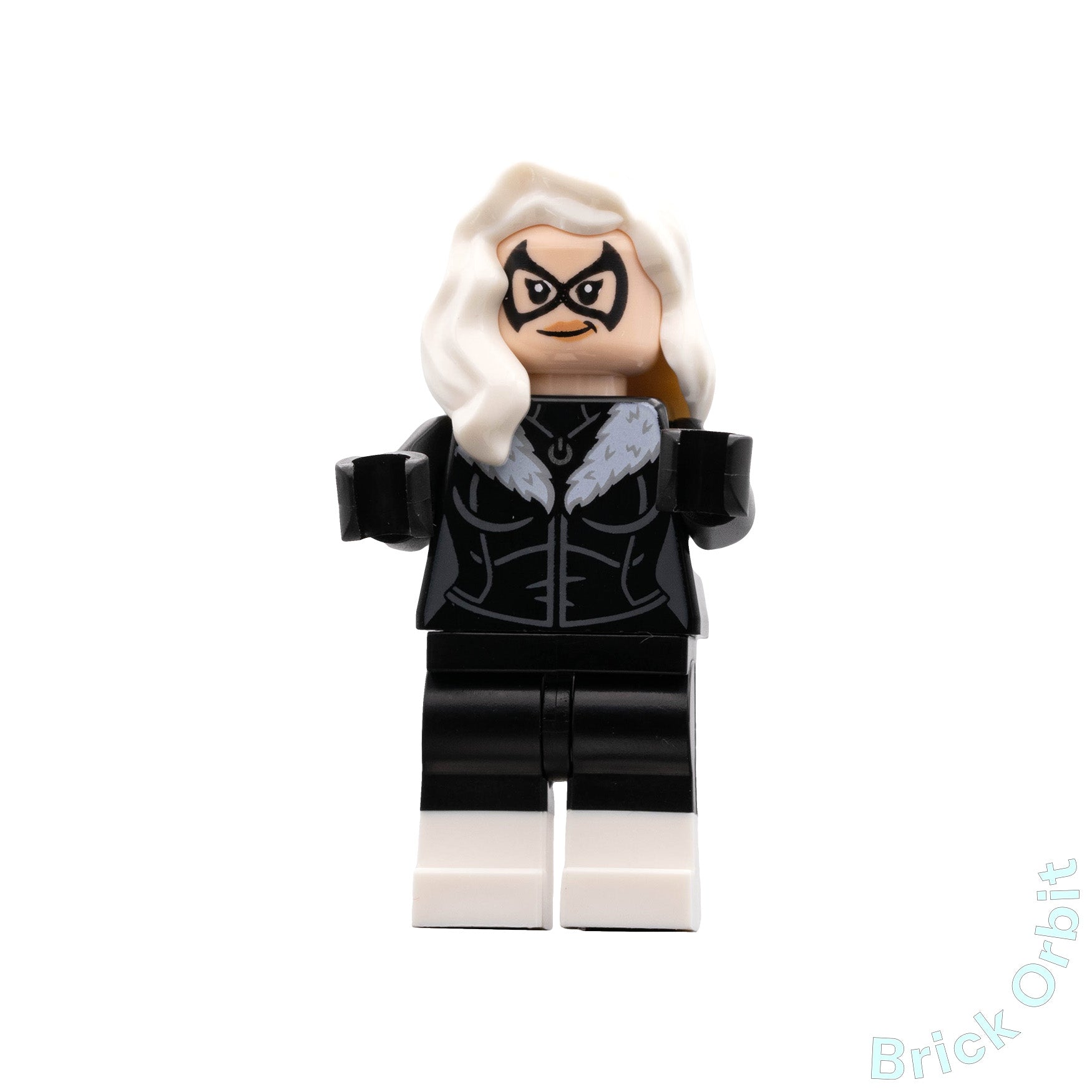 Genuine BLACK CAT (sh715) - Marvel Super Heroes - Used LEGO® Minifigure from set 76178-1 - Product Image from Brick Orbit