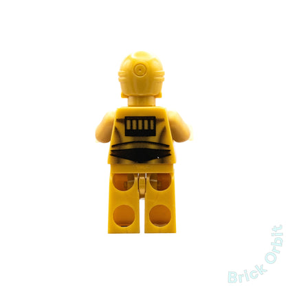 Genuine C-3PO (sw0161a) - Star Wars - Used LEGO® Minifigure from set 10144-1 - Product Image from Brick Orbit