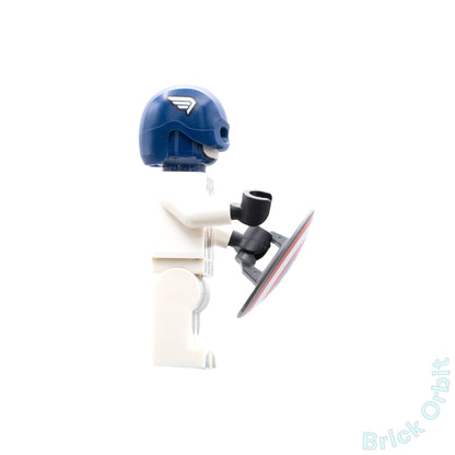 Genuine CAPTAIN AMERICA (sh560) - Marvel Super Heroes - Used LEGO® Minifigure from set 76123-1 - Product Image from Brick Orbit