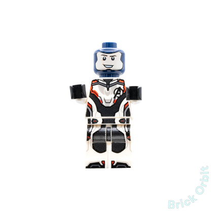 Genuine CAPTAIN AMERICA (sh560) - Marvel Super Heroes - Used LEGO® Minifigure from set 76123-1 - Product Image from Brick Orbit