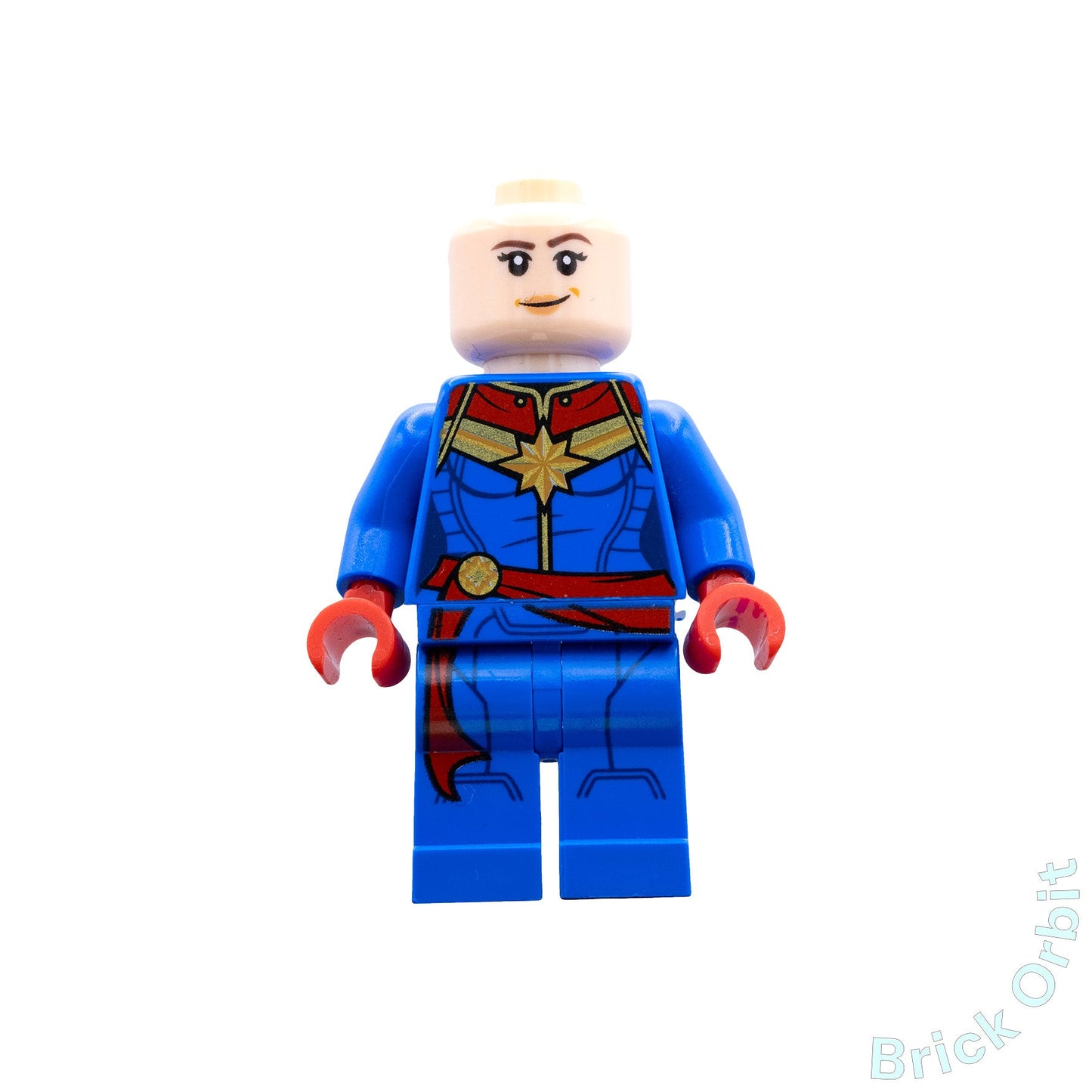 Genuine CAPTAIN MARVEL (sh641) - Marvel Super Heroes - Used LEGO® Minifigure - Product Image from Brick Orbit