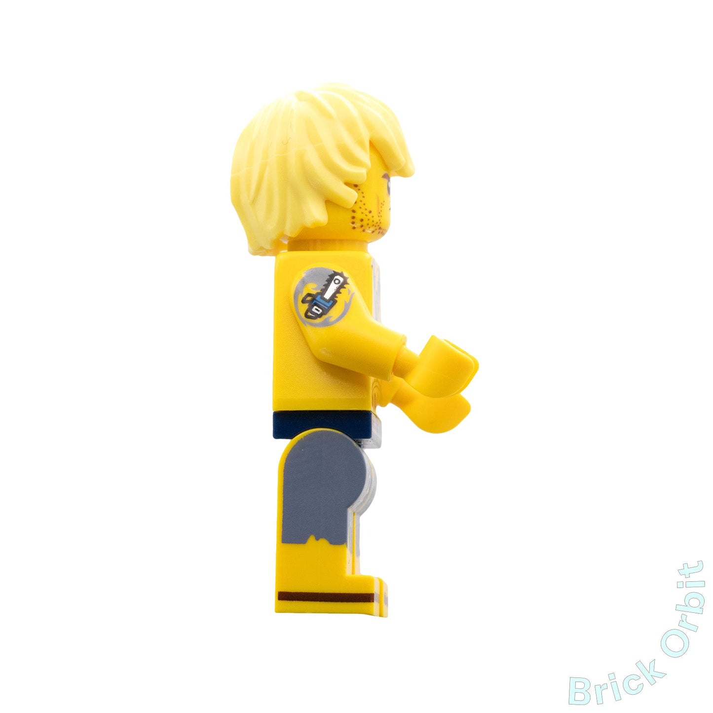 Genuine CHAINSAW DAVE (tlm131) - The Lego Movie 2 - Used LEGO® Minifigure from set 70840-1 - Product Image from Brick Orbit