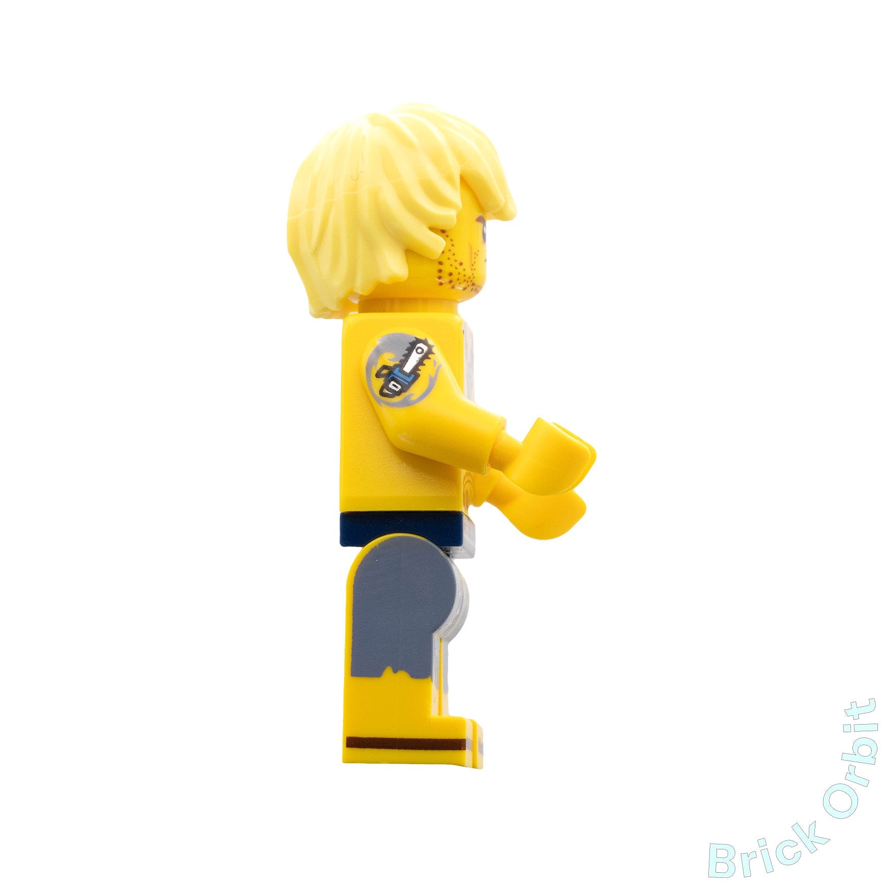 Genuine CHAINSAW DAVE (tlm131) - The Lego Movie 2 - Used LEGO® Minifigure from set 70840-1 - Product Image from Brick Orbit
