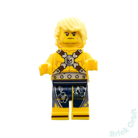 Genuine CHAINSAW DAVE (tlm131) - The Lego Movie 2 - Used LEGO® Minifigure from set 70840-1 - Product Image from Brick Orbit