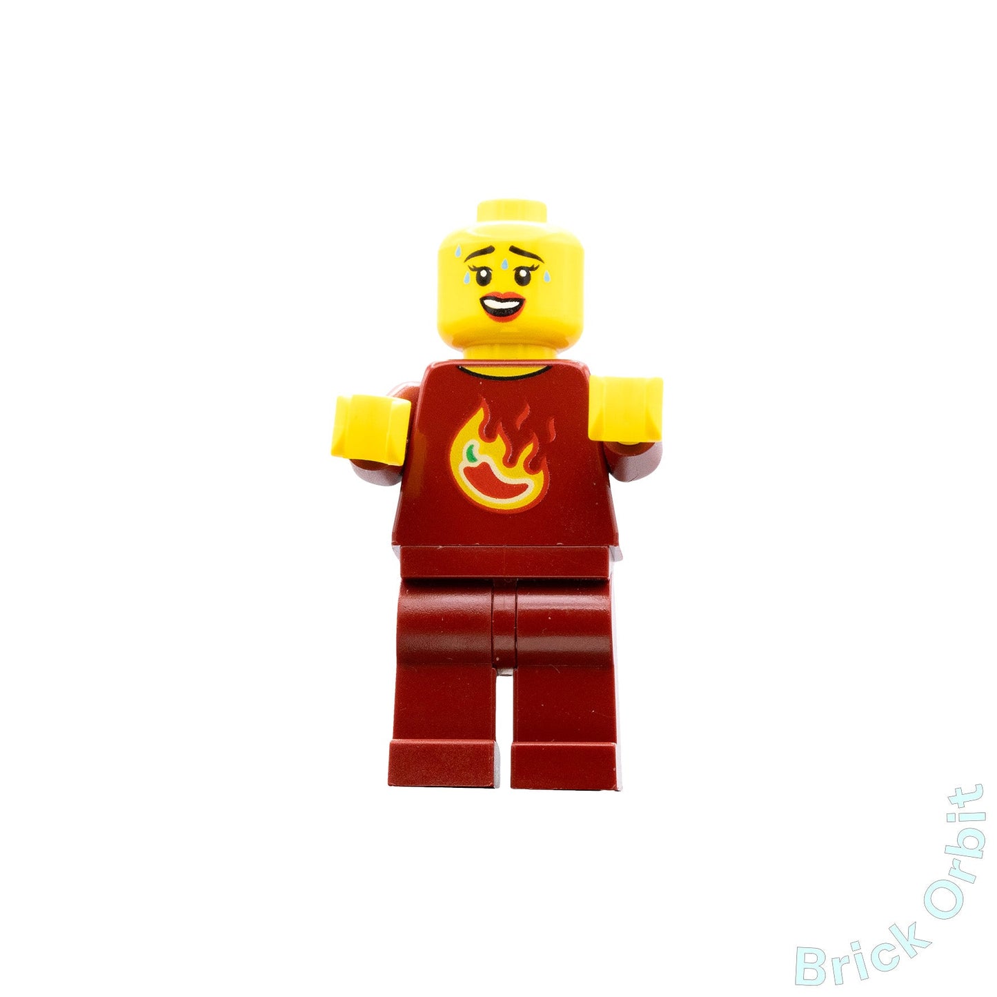 Genuine CHILI COSTUME FAN (col387) - Collectible Minifigures - Used LEGO® Minifigure - Product Image from Brick Orbit