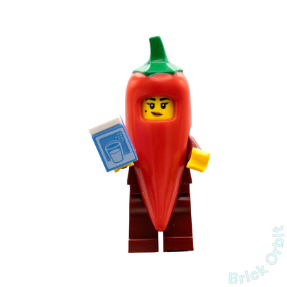 Genuine CHILI COSTUME FAN (col387) - Collectible Minifigures - Used LEGO® Minifigure - Product Image from Brick Orbit