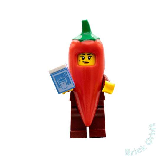 Genuine CHILI COSTUME FAN (col387) - Collectible Minifigures - Used LEGO® Minifigure - Product Image from Brick Orbit