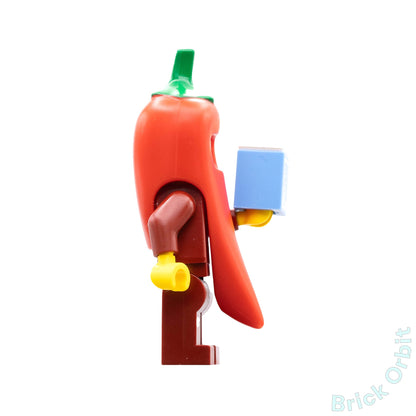 Genuine CHILI COSTUME FAN (col387) - Collectible Minifigures - Used LEGO® Minifigure - Product Image from Brick Orbit