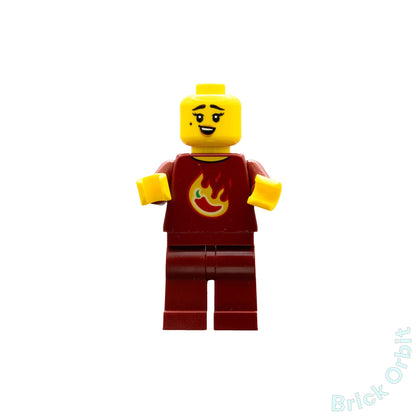 Genuine CHILI COSTUME FAN (col387) - Collectible Minifigures - Used LEGO® Minifigure - Product Image from Brick Orbit