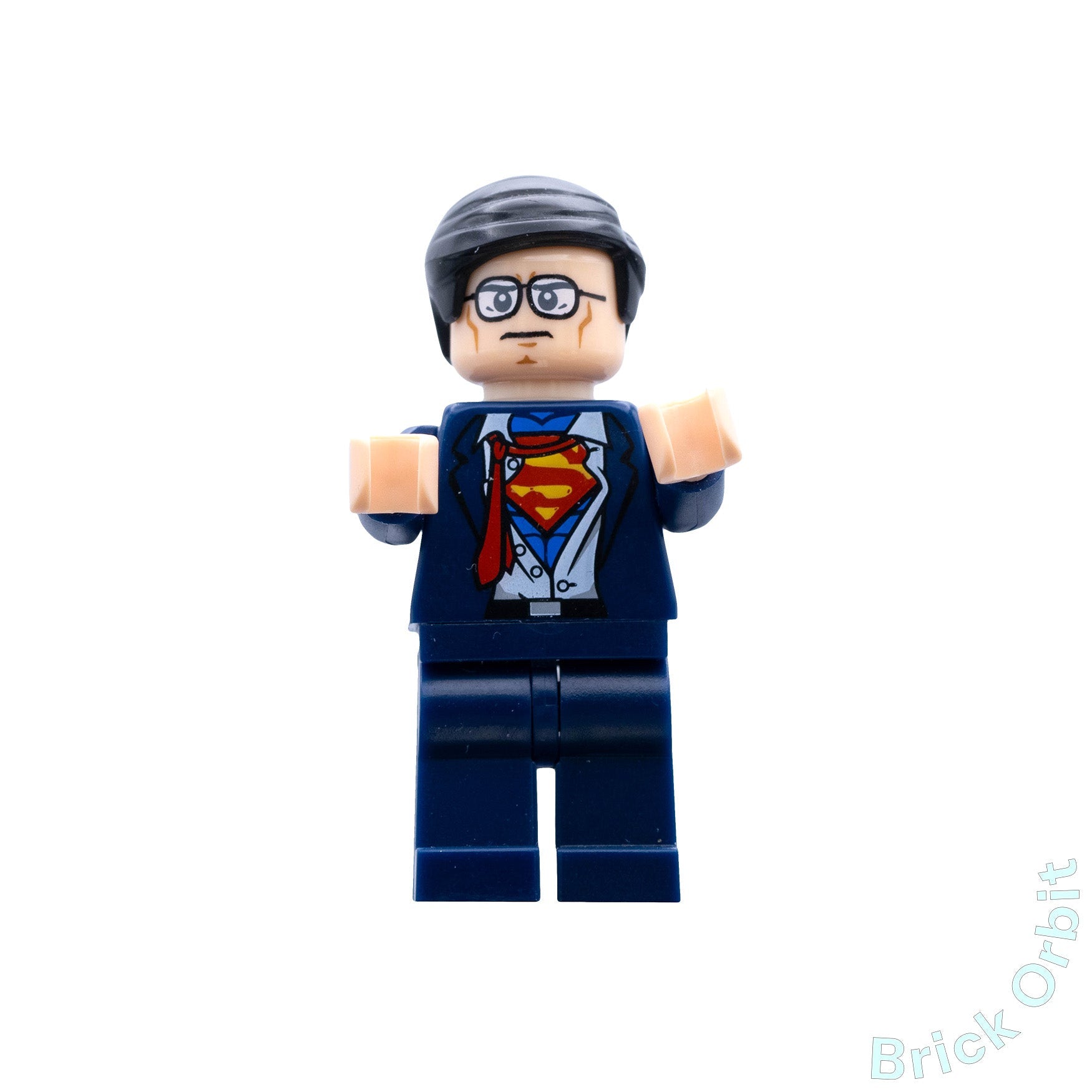 Genuine CLARK KENT / SUPERMAN (sh083) - Gear - Used LEGO® Minifigure from set 5002202-1 - Product Image from Brick Orbit