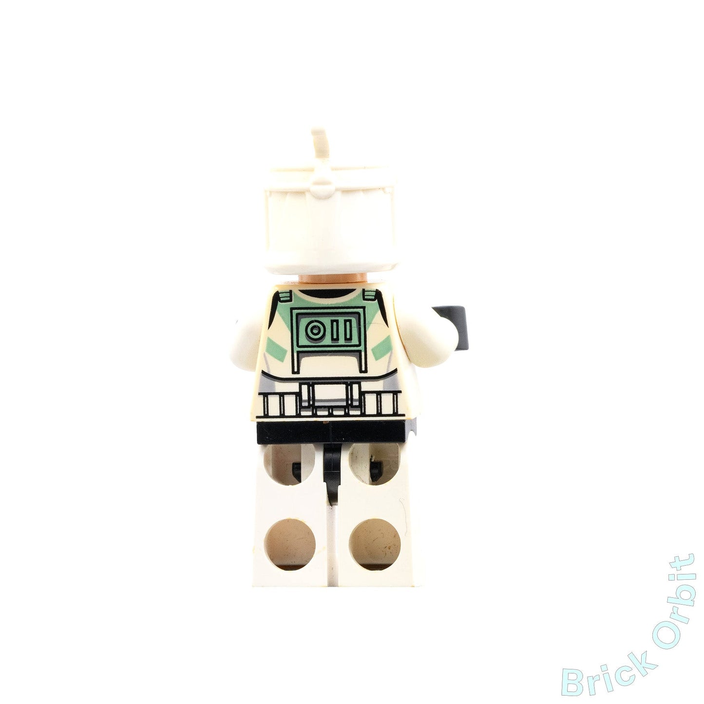 Genuine CLONE TROOPER, HORN COMPANY (PHASE 1) (sw0298) - Star Wars - Used LEGO® Minifigure from set 7913-1 - Product Image from Brick Orbit