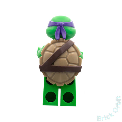Genuine DONATELLO, FROWN (tnt019) - Teenage Mutant Ninja Turtles - Used LEGO® Minifigure from set 79101-1 - Product Image from Brick Orbit