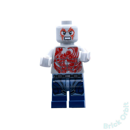 Genuine DRAX (sh387) - Marvel Super Heroes - Used LEGO® Minifigure from set 76081-1 - Product Image from Brick Orbit