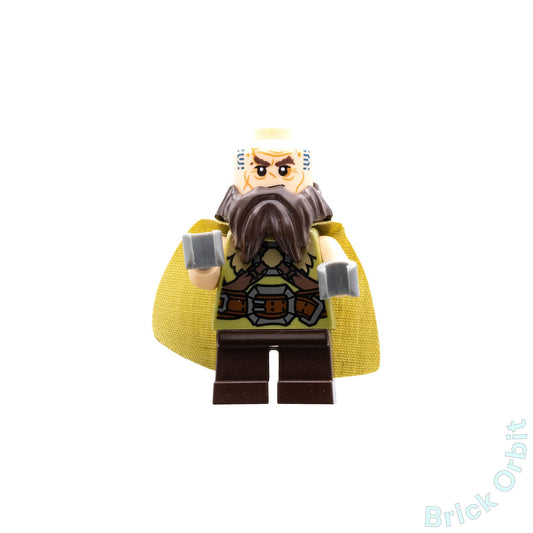 Genuine DWALIN THE DWARF (lor050) - The Hobbit And The Lord Of The Rings - Used LEGO® Minifigure from set 79003-1 - Product Image from Brick Orbit