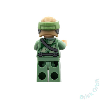 Genuine ENDOR REBEL COMMANDO (sw0368) - Star Wars - Used LEGO® Minifigure from set 9489-1 - Product Image from Brick Orbit