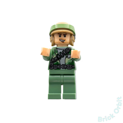 Genuine ENDOR REBEL COMMANDO (sw0368) - Star Wars - Used LEGO® Minifigure from set 9489-1 - Product Image from Brick Orbit