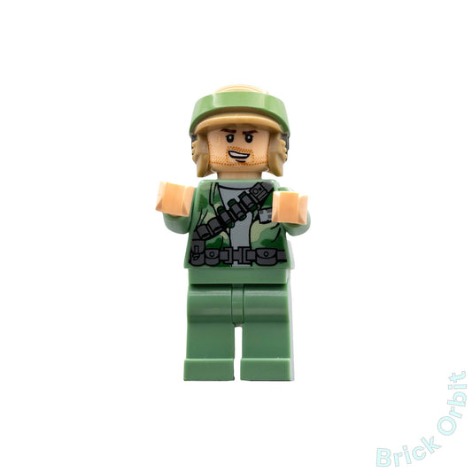 Genuine ENDOR REBEL COMMANDO (sw0368) - Star Wars - Used LEGO® Minifigure from set 9489-1 - Product Image from Brick Orbit