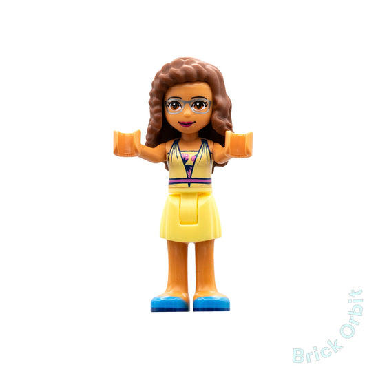 Genuine FRIENDS OLIVIA (NOUGAT) (frnd350) - Friends - Used LEGO® Minifigure - Product Image from Brick Orbit