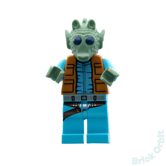 Genuine GREEDO (WITH BELT) (sw0553) - Star Wars - Used LEGO® Minifigure from set 75052-1 - Product Image from Brick Orbit