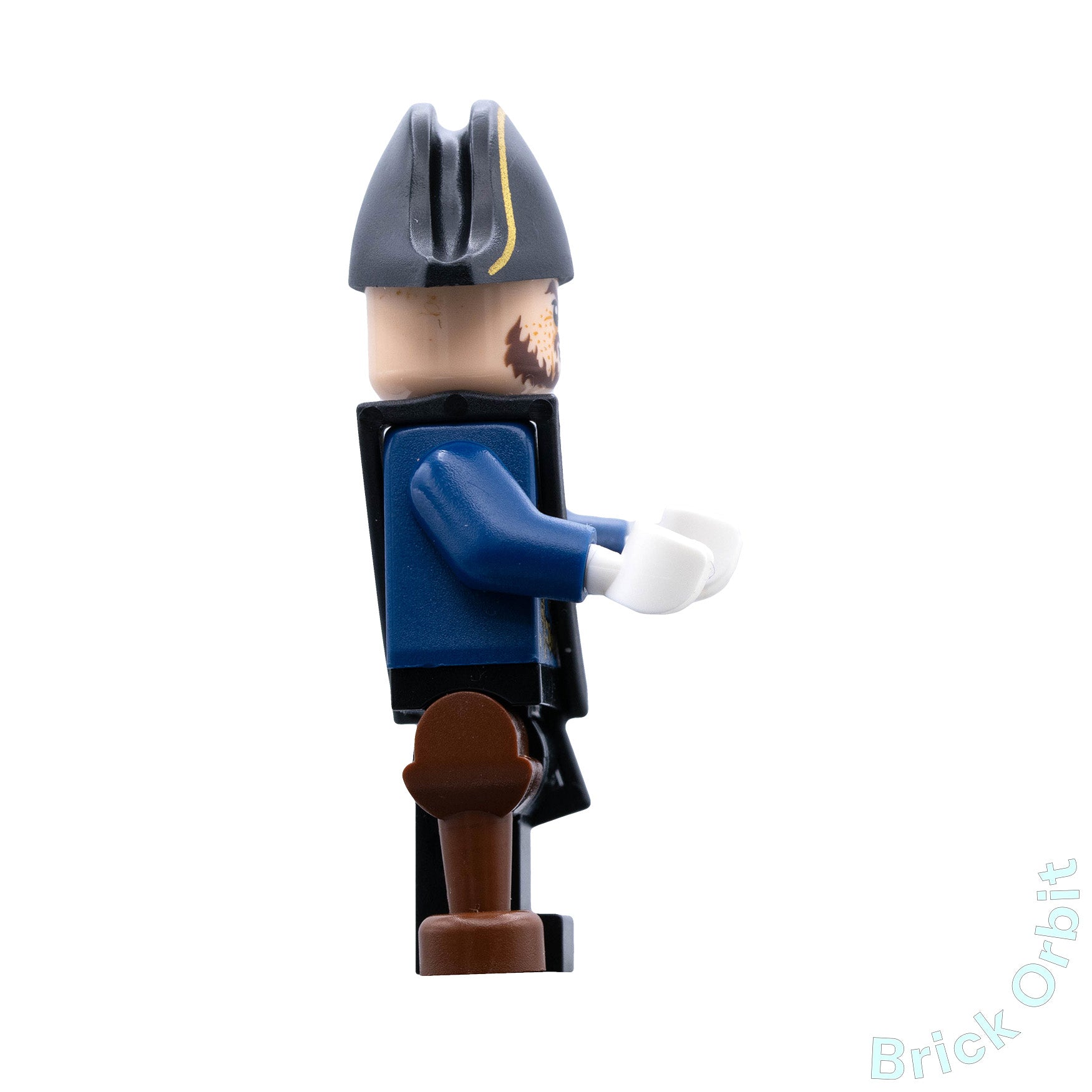 Genuine HECTOR BARBOSSA WITH PEGLEG (poc028) - Pirates Of The Caribbean - Used LEGO® Minifigure from set 4192-1 - Product Image from Brick Orbit