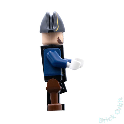 Genuine HECTOR BARBOSSA WITH PEGLEG (poc028) - Pirates Of The Caribbean - Used LEGO® Minifigure from set 4192-1 - Product Image from Brick Orbit