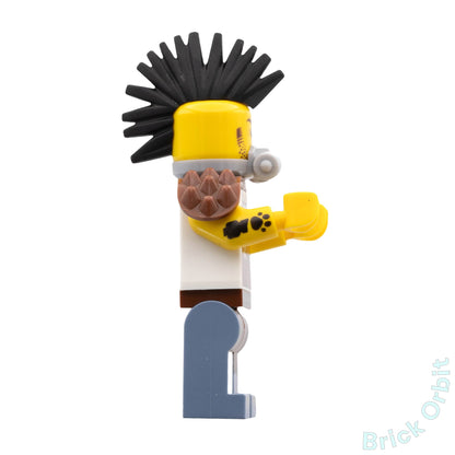 Genuine LARRY THE BARISTA (tlm135) - The Lego Movie 2 - Used LEGO® Minifigure from set 70840-1 - Product Image from Brick Orbit