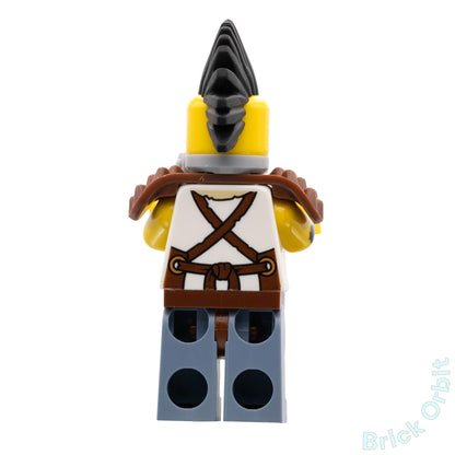 Genuine LARRY THE BARISTA (tlm135) - The Lego Movie 2 - Used LEGO® Minifigure from set 70840-1 - Product Image from Brick Orbit