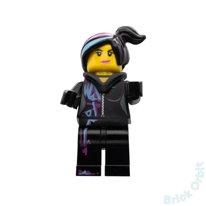 Genuine LUCY WYLDSTYLE WITH MAGENTA LINED HOODIE (tlm115) - The Lego Movie 2 - Used LEGO® Minifigure from set 70824-1 - Brick Orbit Product Image