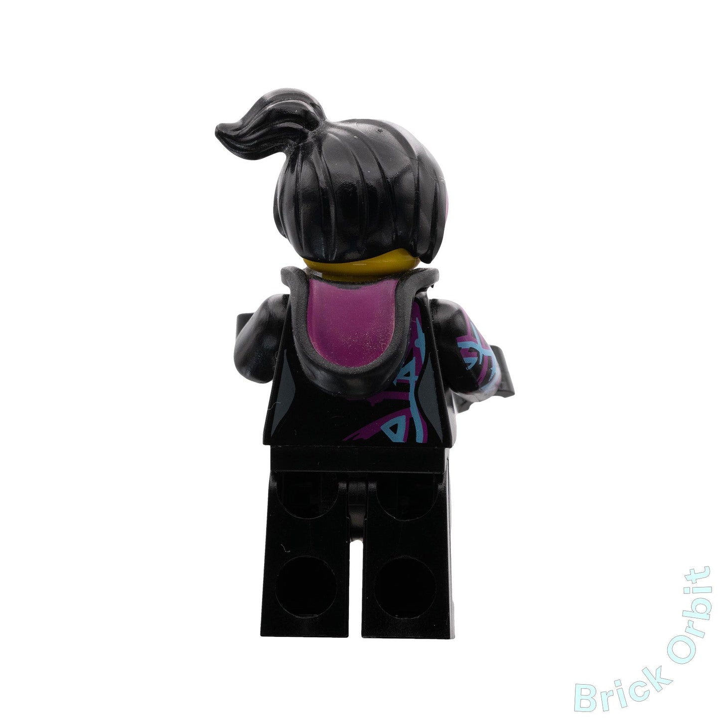 Genuine LUCY WYLDSTYLE WITH MAGENTA LINED HOODIE (tlm115) - The Lego Movie 2 - Used LEGO® Minifigure from set 70824-1 - Brick Orbit Product Image