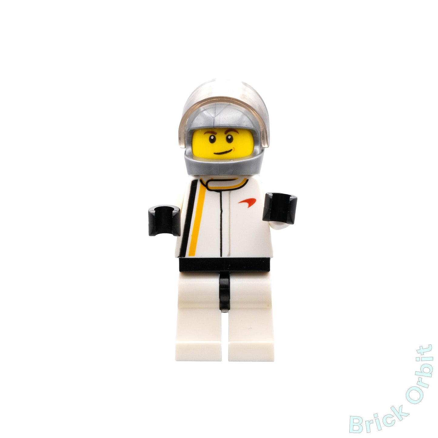 Genuine MCLAREN P1 DRIVER (sc003) - Speed Champions - Used LEGO® Minifigure from set 75909-1 - Product Image from Brick Orbit
