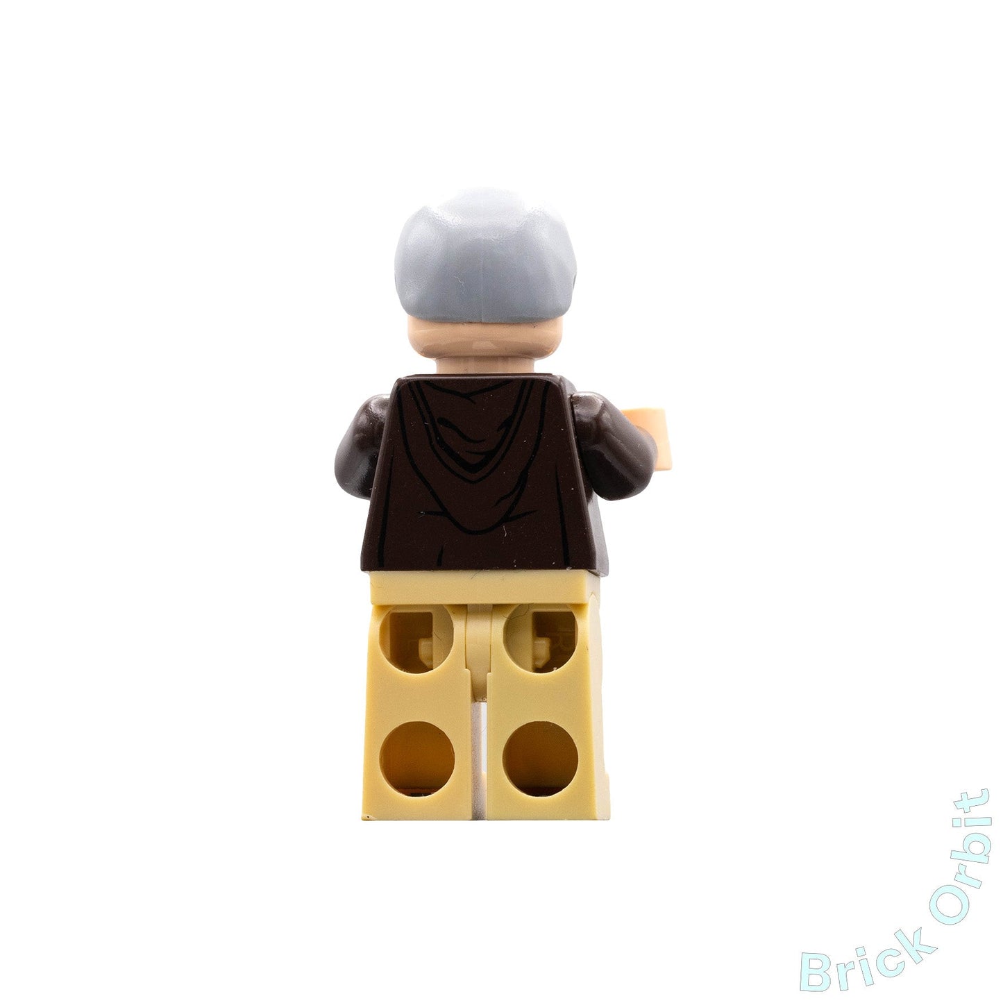 Genuine OBI-WAN KENOBI (DARK BROWN HOODED COAT) (sw0552) - Star Wars - Used LEGO® Minifigure - Product Image from Brick Orbit