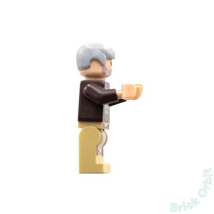 Genuine OBI-WAN KENOBI (DARK BROWN HOODED COAT) (sw0552) - Star Wars - Used LEGO® Minifigure - Product Image from Brick Orbit