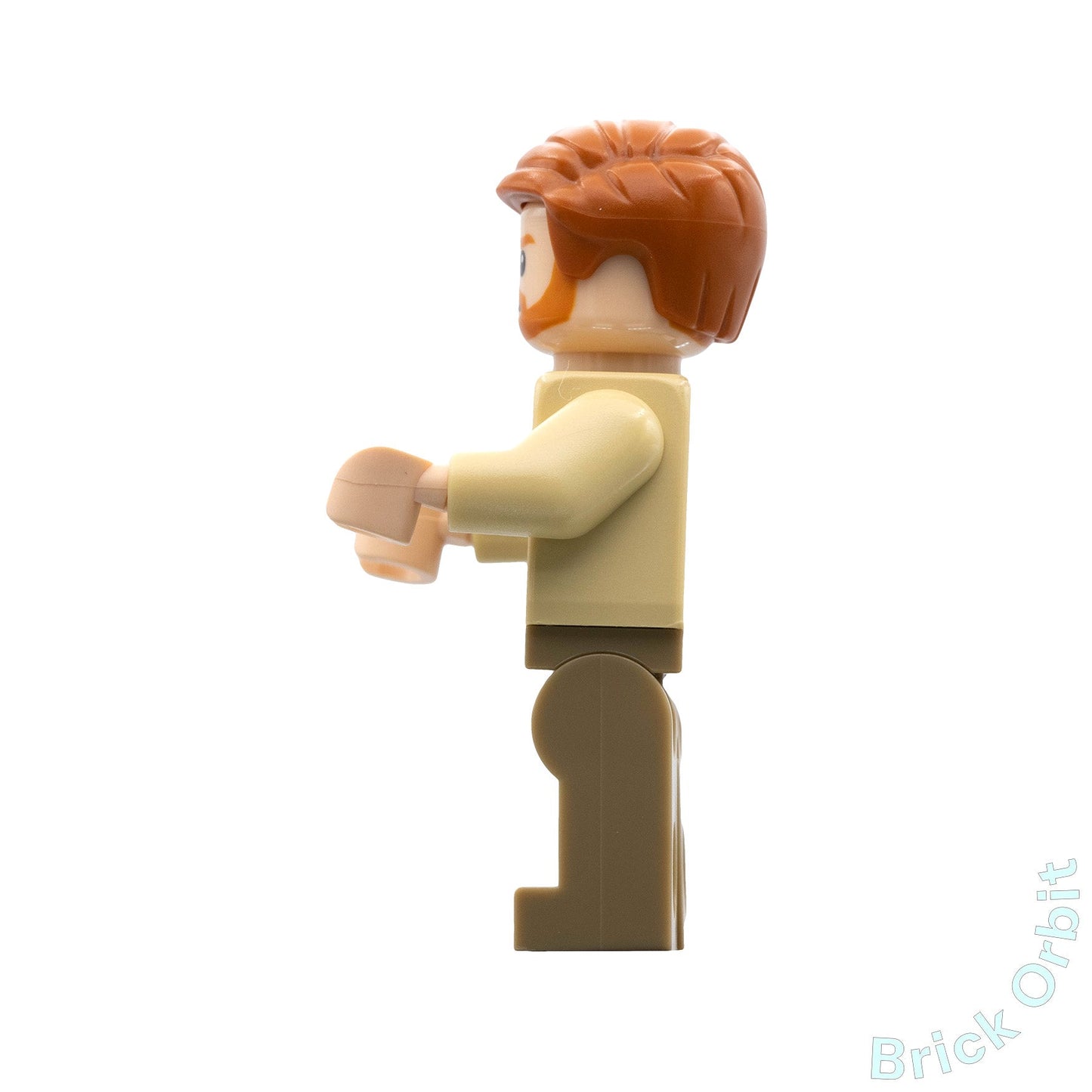 Genuine OBI-WAN KENOBI (DARK TAN LEGS) (sw0362) - Star Wars - Used LEGO® Minifigure from set 9494-1 - Brick Orbit Product Image