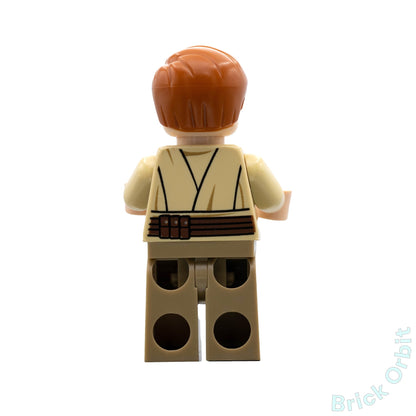 Genuine OBI-WAN KENOBI (DARK TAN LEGS) (sw0362) - Star Wars - Used LEGO® Minifigure from set 9494-1 - Brick Orbit Product Image