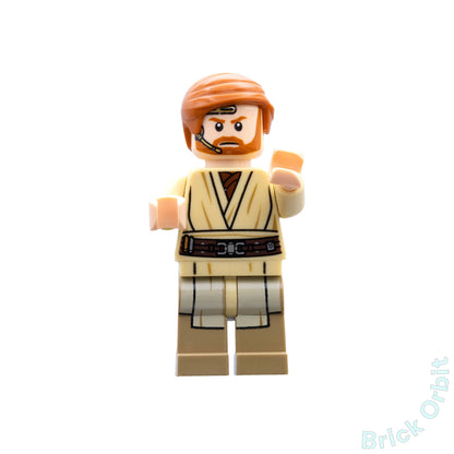 Genuine OBI-WAN KENOBI (HEADSET) (sw0704) - Star Wars - Used LEGO® Minifigure from set 75135-1 - Product Image from Brick Orbit