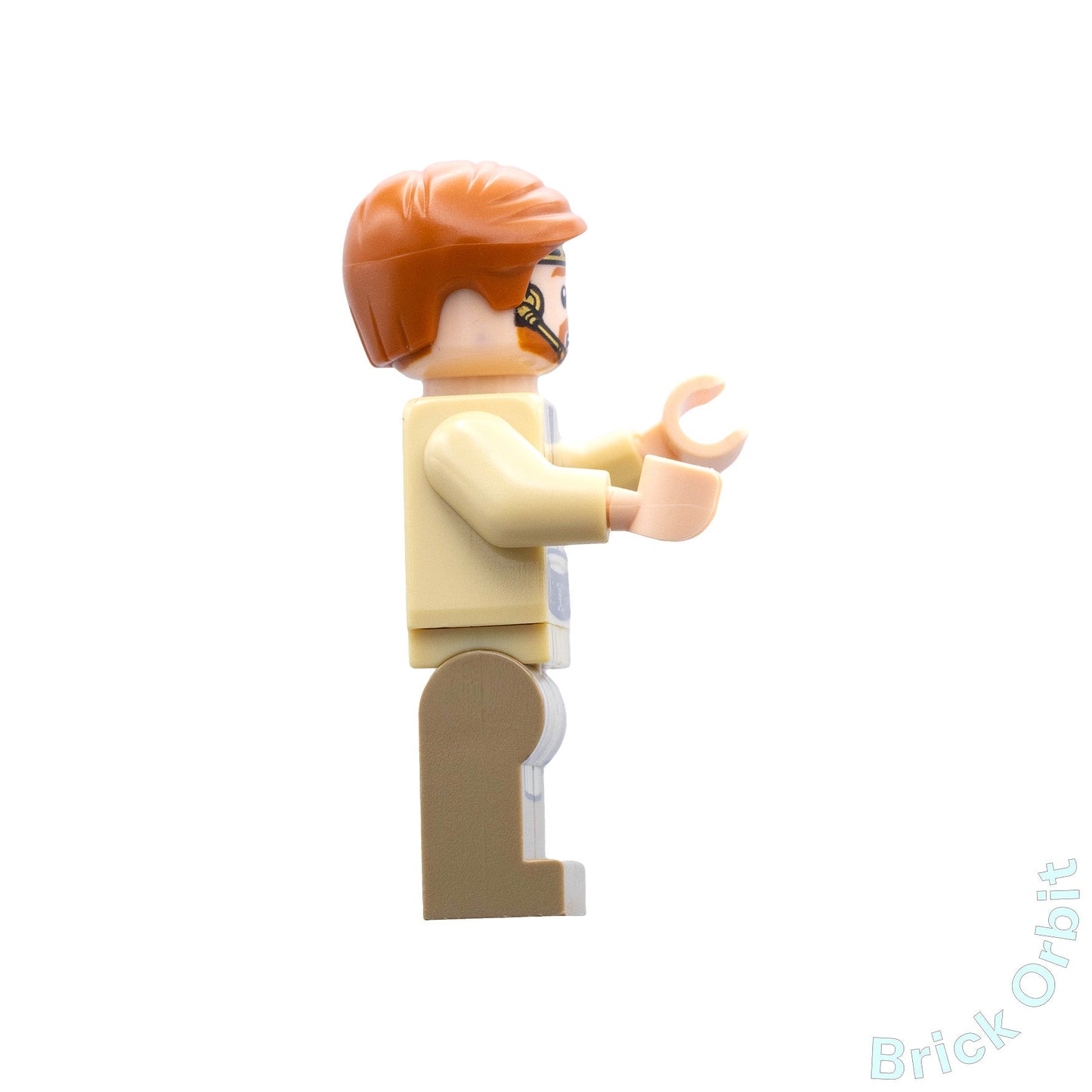 Genuine OBI-WAN KENOBI (HEADSET) (sw0704) - Star Wars - Used LEGO® Minifigure from set 75135-1 - Product Image from Brick Orbit