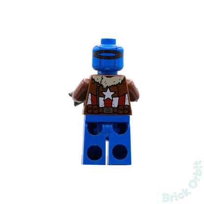 Genuine PILOT CAPTAIN AMERICA (sh374) - Marvel Super Heroes - Used LEGO® Minifigure from set 76076-1 - Product Image from Brick Orbit
