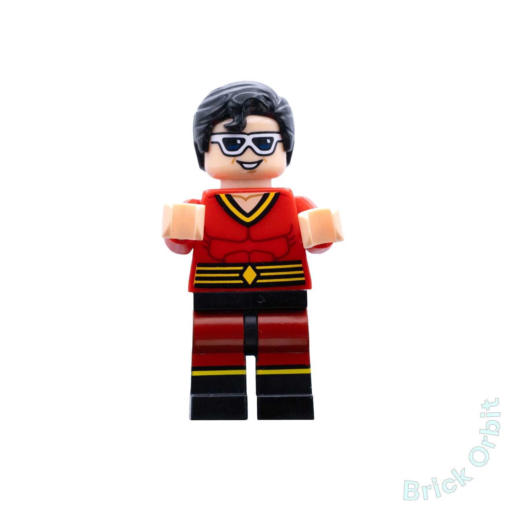 Genuine PLASTIC MAN (sh142) - Dc Comics Super Heroes - Used LEGO® Minifigure from set 5004081-1 - Product Image from Brick Orbit
