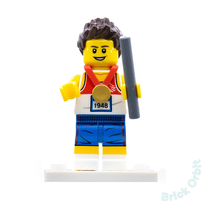 Genuine RELAY RUNNER, TEAM GB (tgb003) - Collectible Minifigures - Used LEGO® Minifigure - Product Image from Brick Orbit